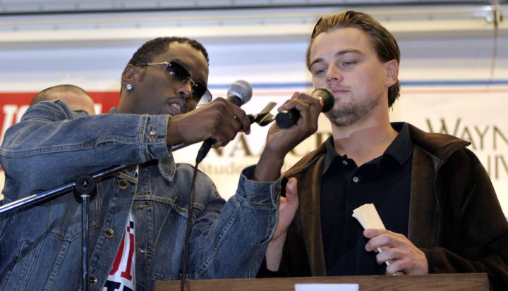 Leo wouldn’t be a baller if he didn’t hang around infamous ballers like Diddy.