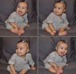 That one time she wore a delicate little headband…Because really, no one can pull off a headband.