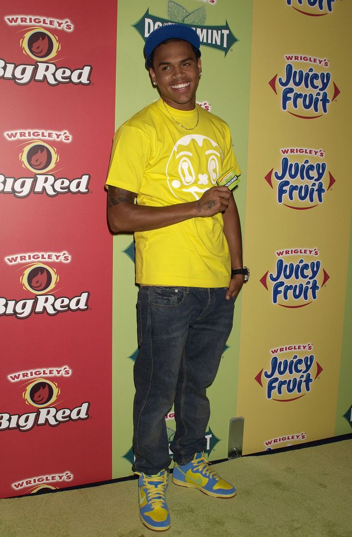 A young Breezy attends the remake of the Wrigley’s gum jingle.