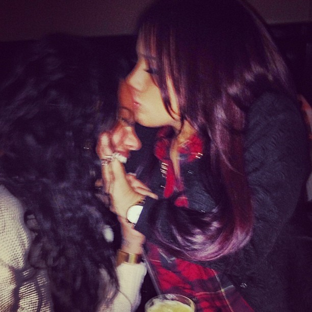 All laughs, kisses, and smiles.