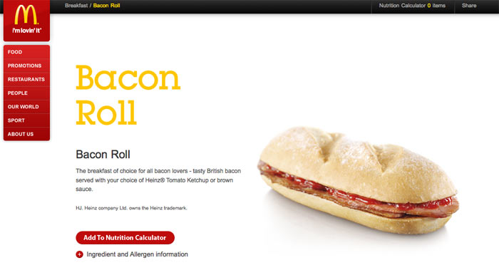 McBacon Roll