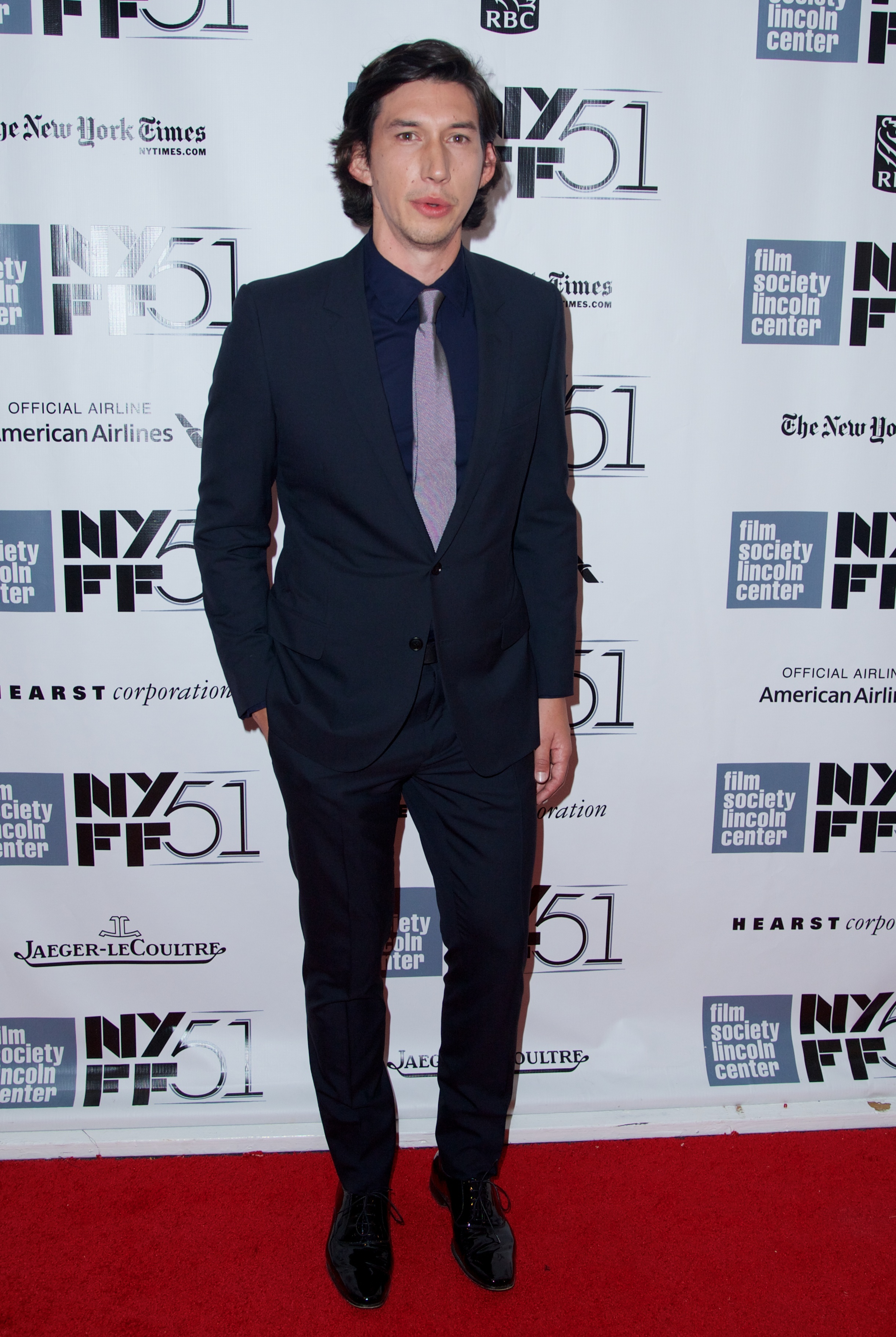 adam driver red carpet suit