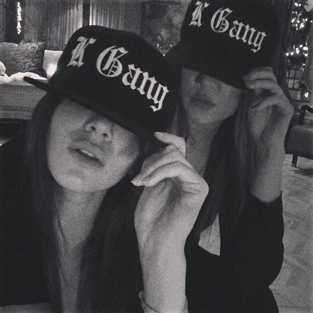 Kardashian gang represent!