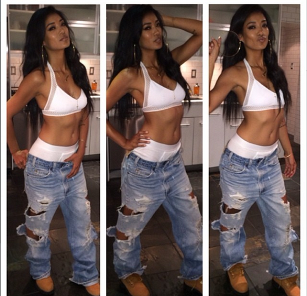 Mila J Serving Us Sporty.
