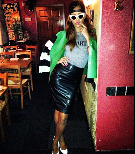 Dress up a drab t-shirt.