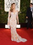 Channeling Old Hollywood glamour at the Golden Globes.