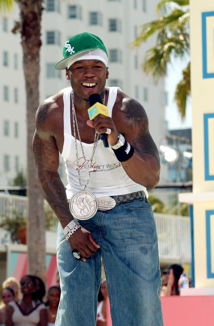 50 performing at MTV’s Spring Break in 2003.