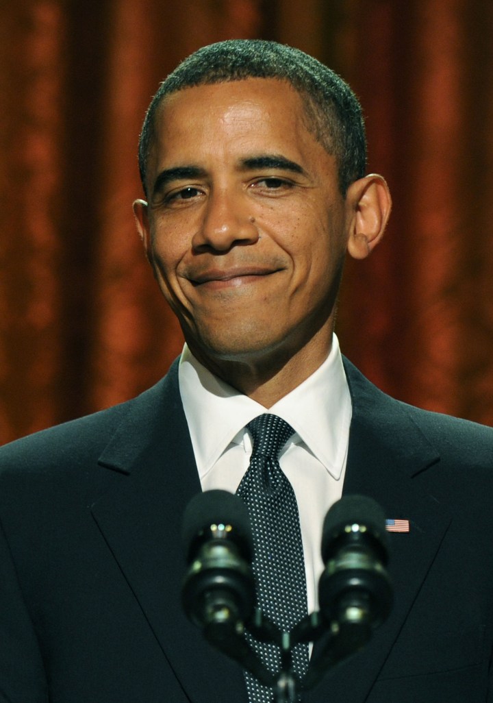 Hesitant smile?