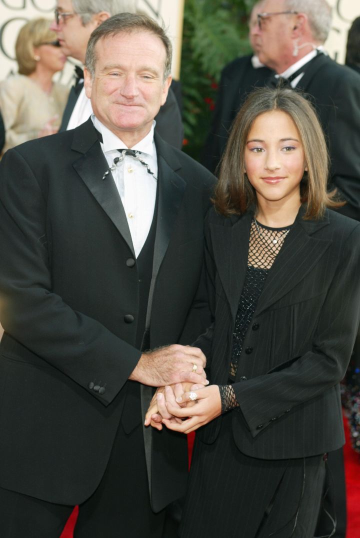 Robin & daughter Zelda, 2001