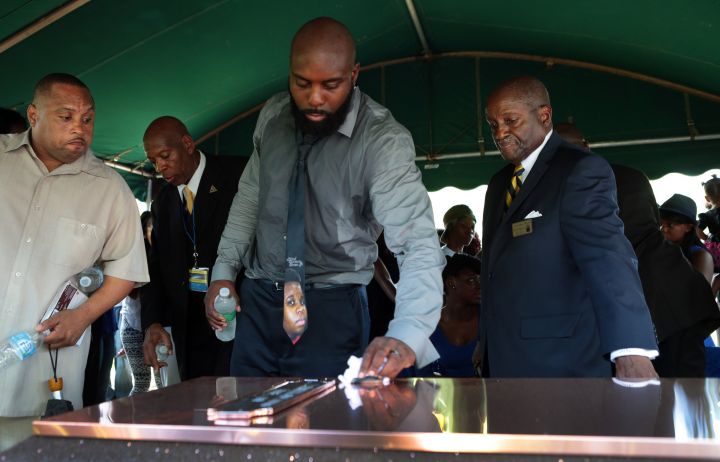 Rest In Peace: Funeral Held For Michael Brown