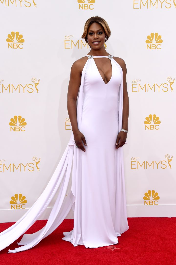Laverne Cox in Marc Bouwer