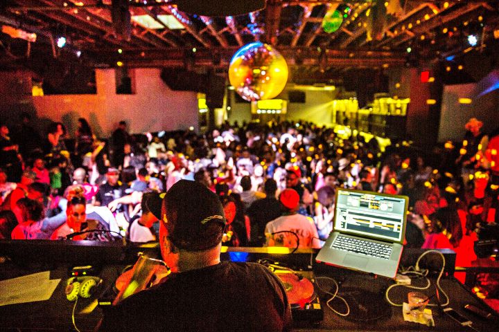 DJ Mustard Spinning At #SummerFridays In New York City.