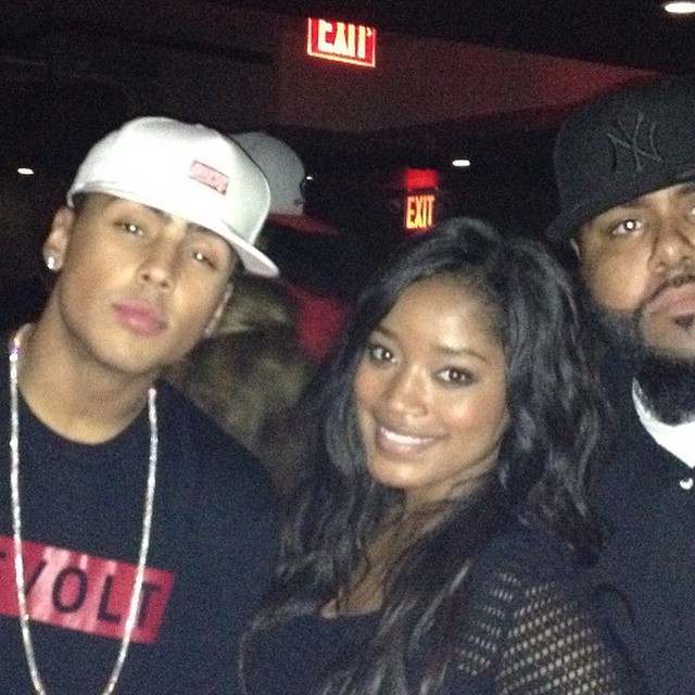 Quincy and Keke Palmer. And Stacks.