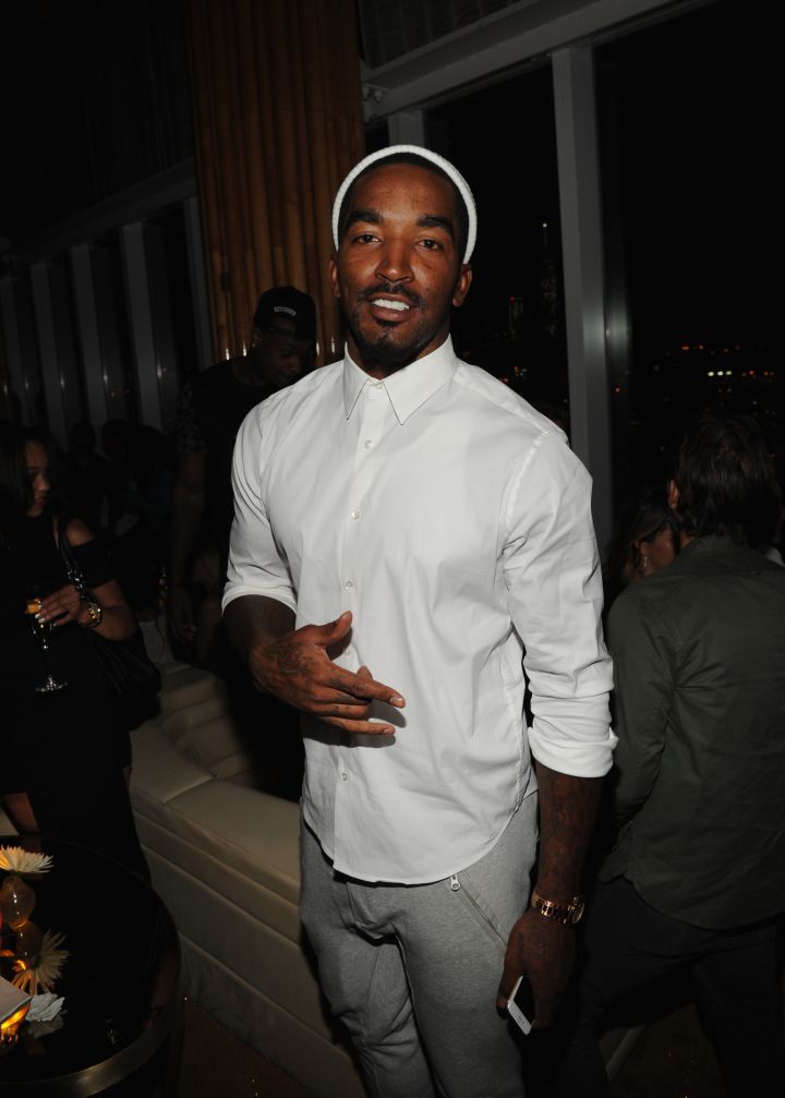 JR Smith at the NBA 2K15 Launch Celebration at The Standard.