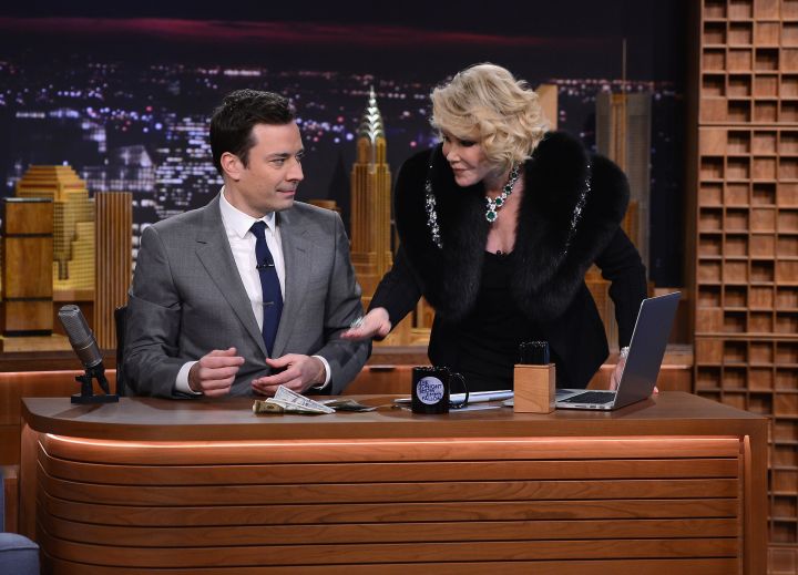 Rivers takes over “Late Night With Jimmy Fallon.”