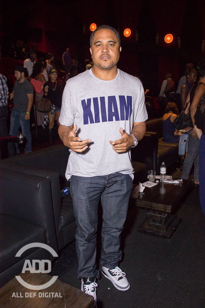 Irv Gotti was also in the building.