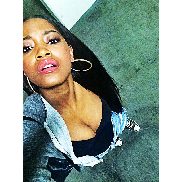 Keke and her cleavage.