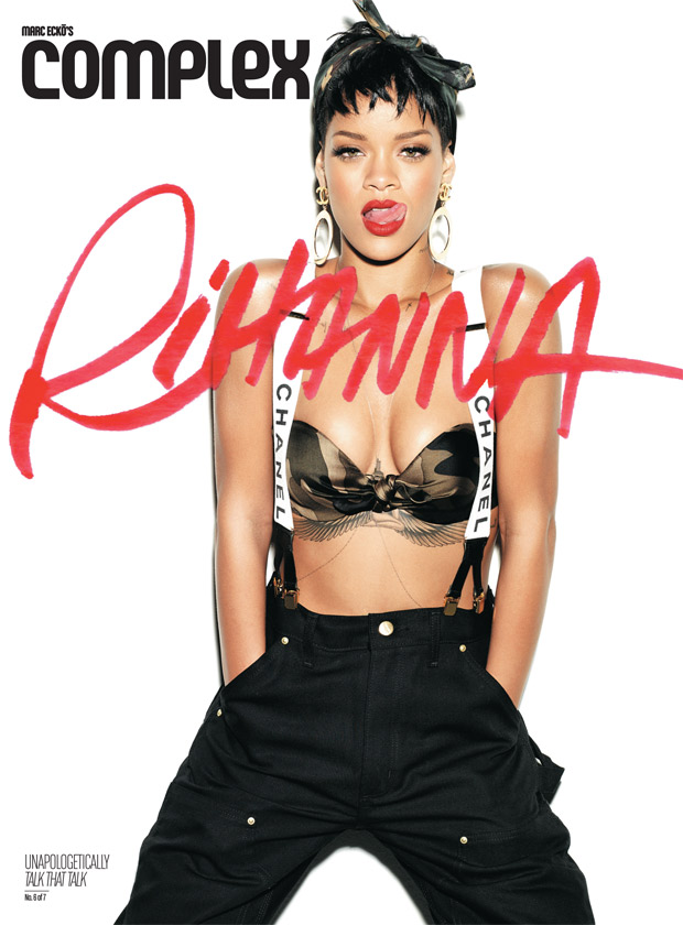 Rihanna goes badass for Complex in 2013.