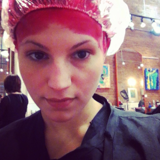 Red hair problems.