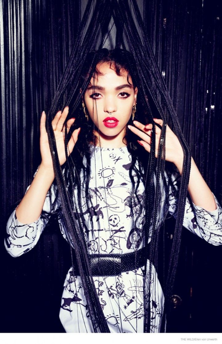 FKA Twigs Brings Out Her Wild Side For The Wild Magazine.