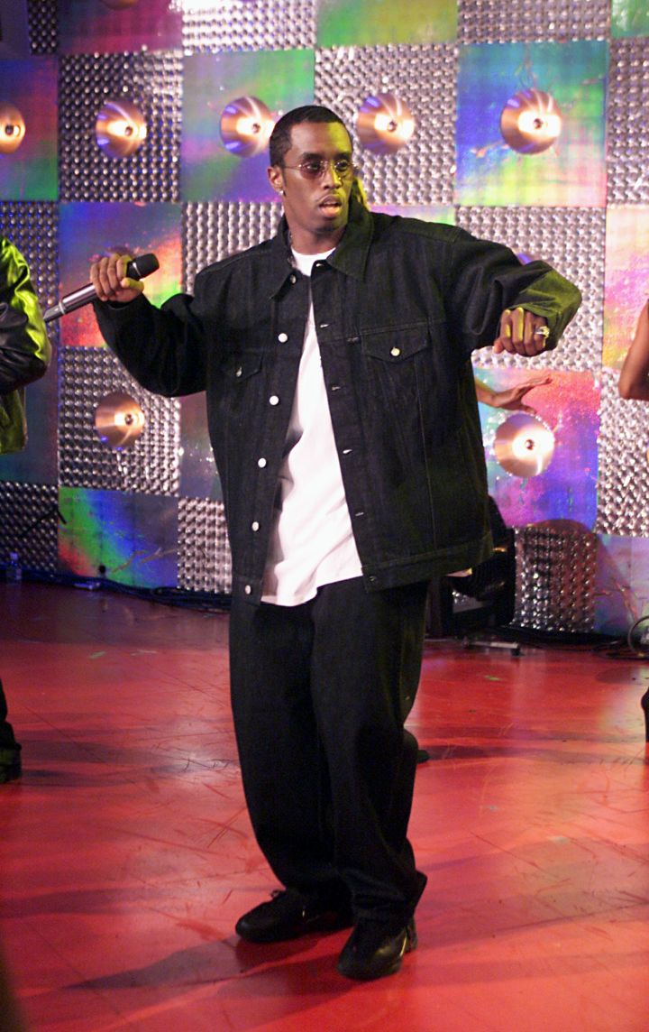 Diddy also took his unique dance moves to TRL.