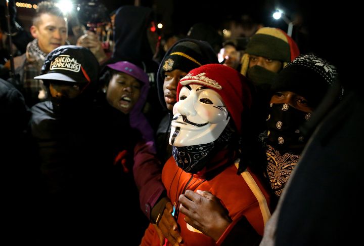 Protests In Ferguson Following No Indictment For Darren Wilson