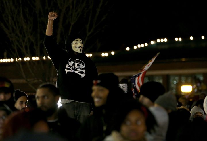 Protests In Ferguson Following No Indictment For Darren Wilson