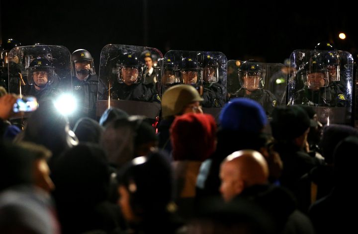 Protests In Ferguson Following No Indictment For Darren Wilson