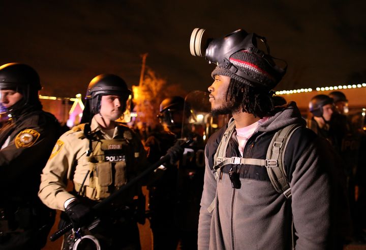 Protests In Ferguson Following No Indictment For Darren Wilson