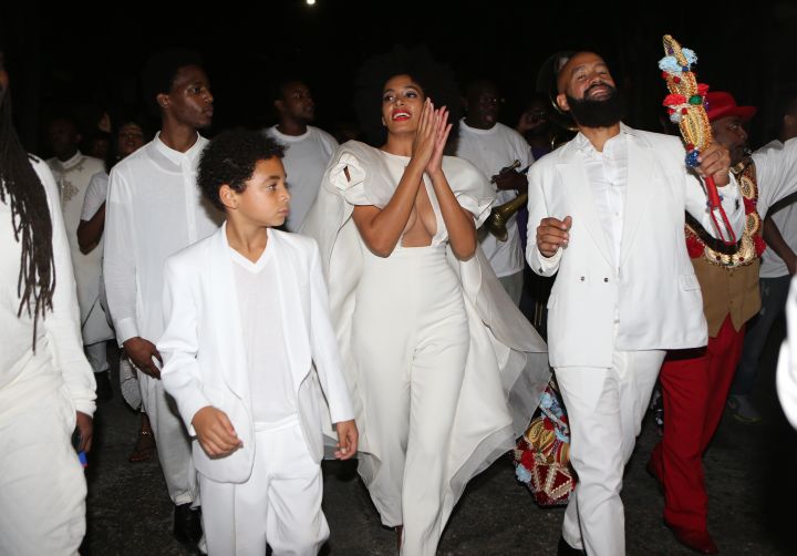 Julez, Solange and Alan Ferguson