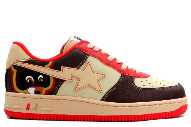 Kanye West Bape “Dropout Bear” Bapesta (2006)