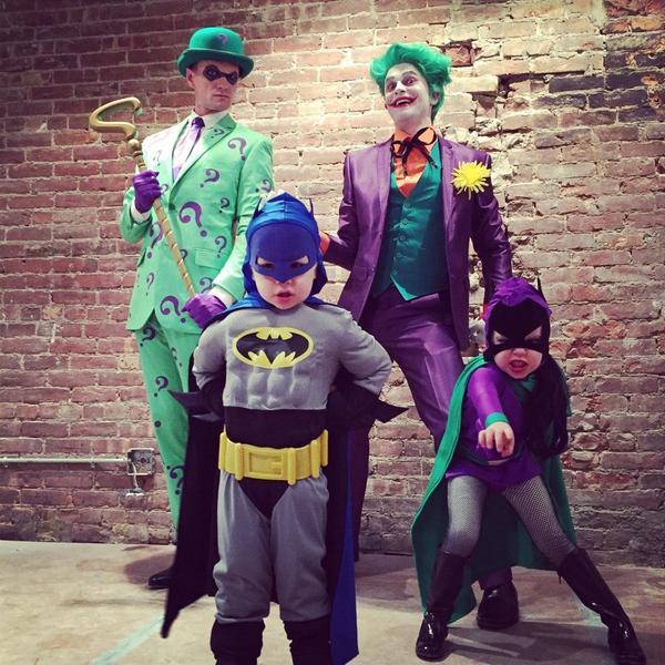 Neil Patrick Harris and his kids dive into the Batman series.