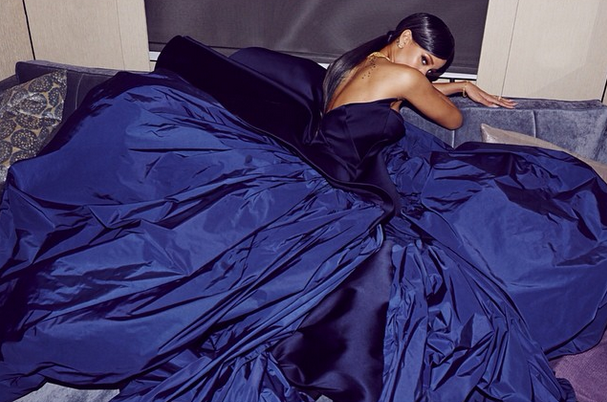 Rihanna has an amazing time with friends and family at her first-ever Diamond Ball.