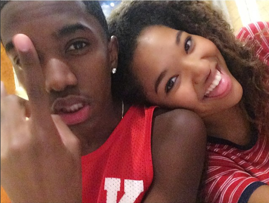Christian Combs hangs out with Ming Lee.