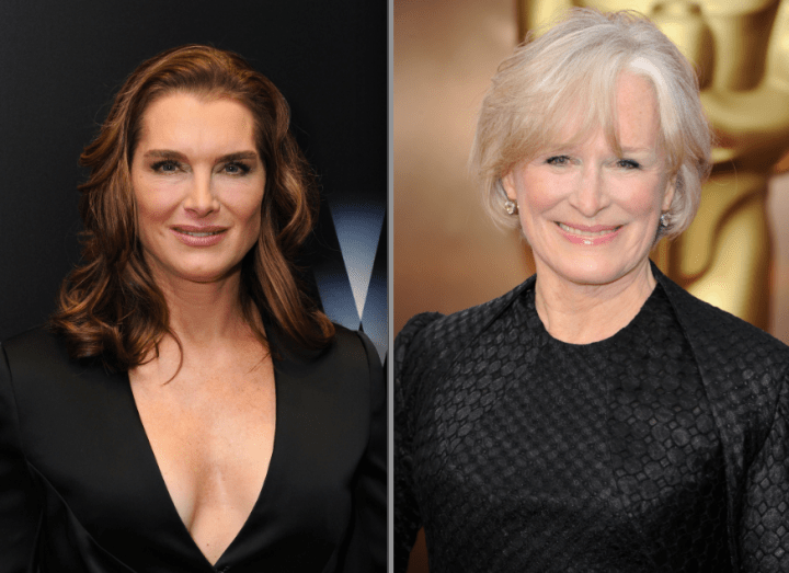 Brooke Shields & Glenn Close