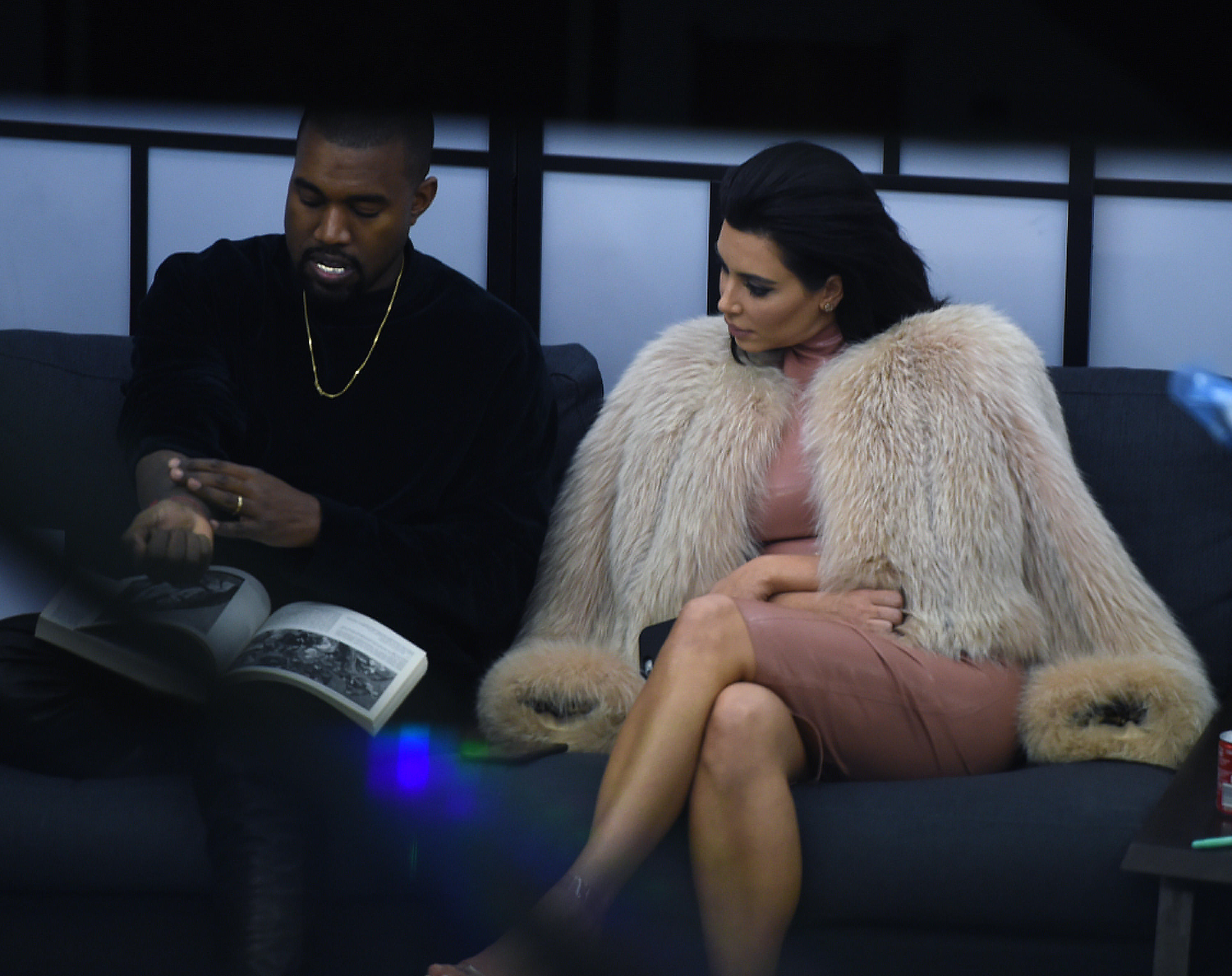 Kim Kardasian and Kany West