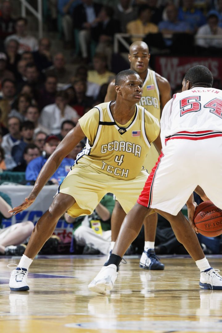 Chris Bosh with Georgia Tech, 2003.