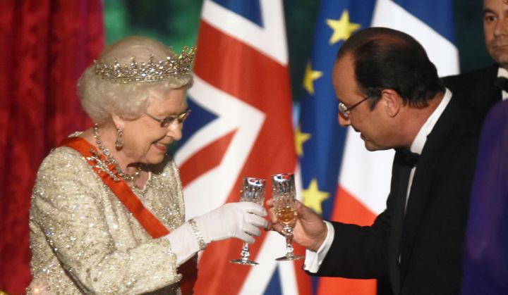 Even Queen Elizabeth sips.