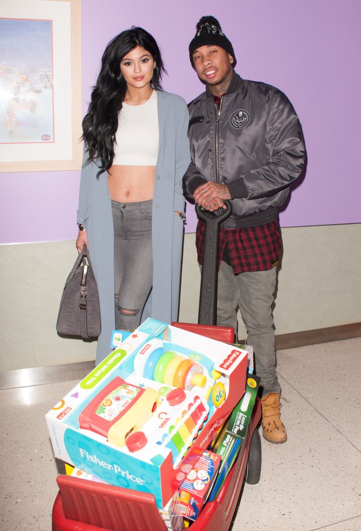 Kylie and Tyga do charity together in L.A.