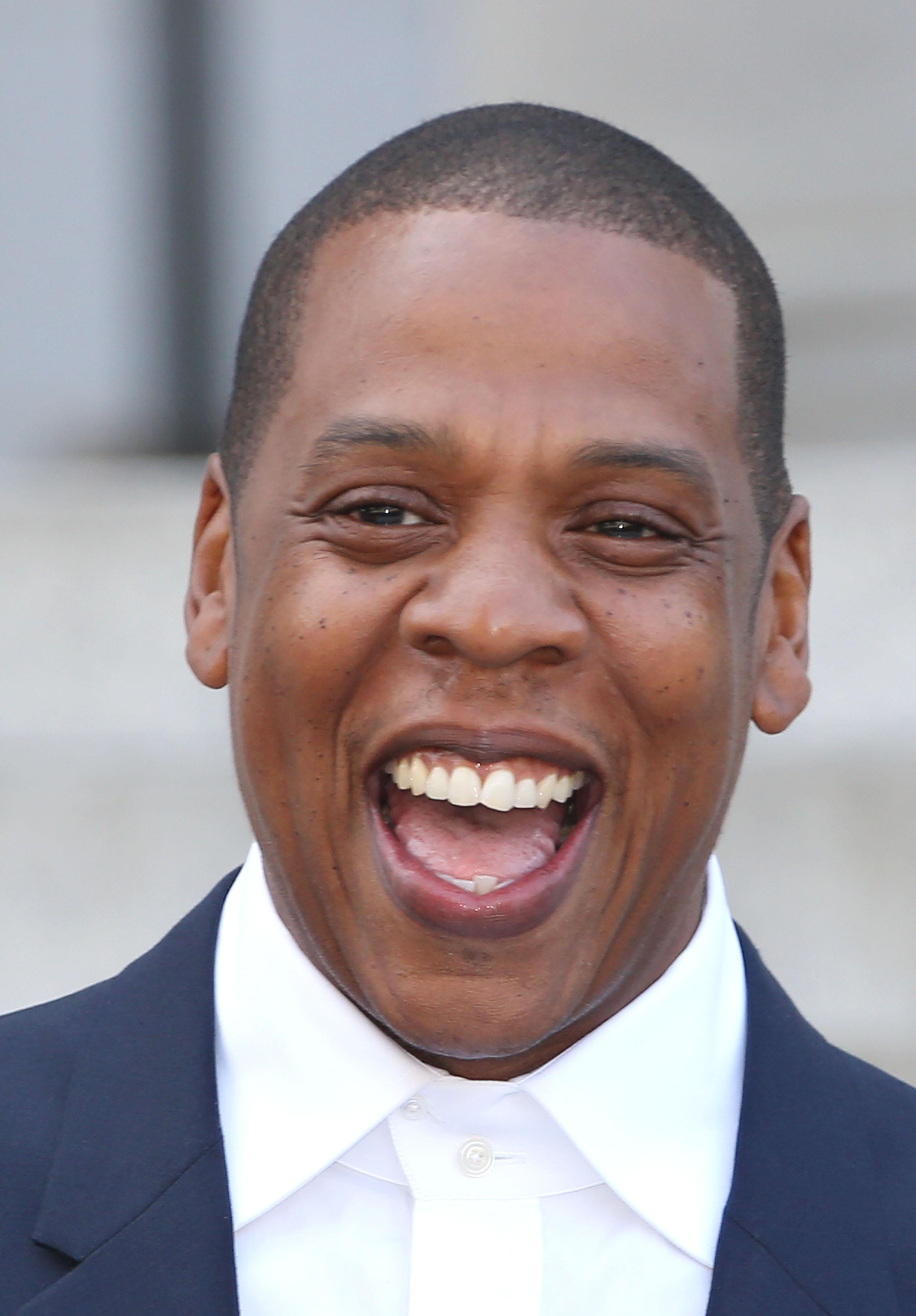 Shawn 'Jay Z' Carter Makes Announcement On the Steps Of City Hall Downtown Los Angeles