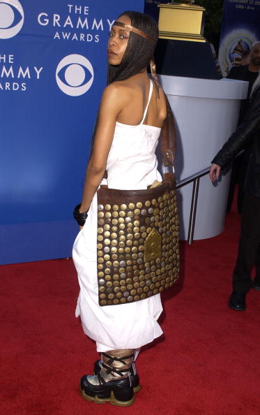 The bag lady.