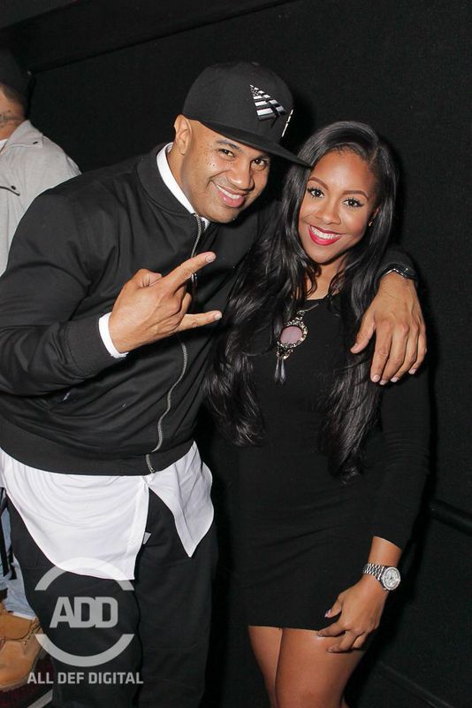 Lenny S and Miss Diddy hug it out at All Def Comedy Live.