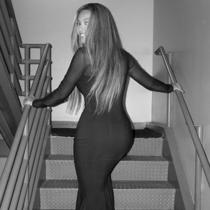 Look back at it.