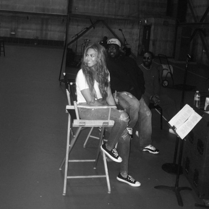 In the director’s chair.