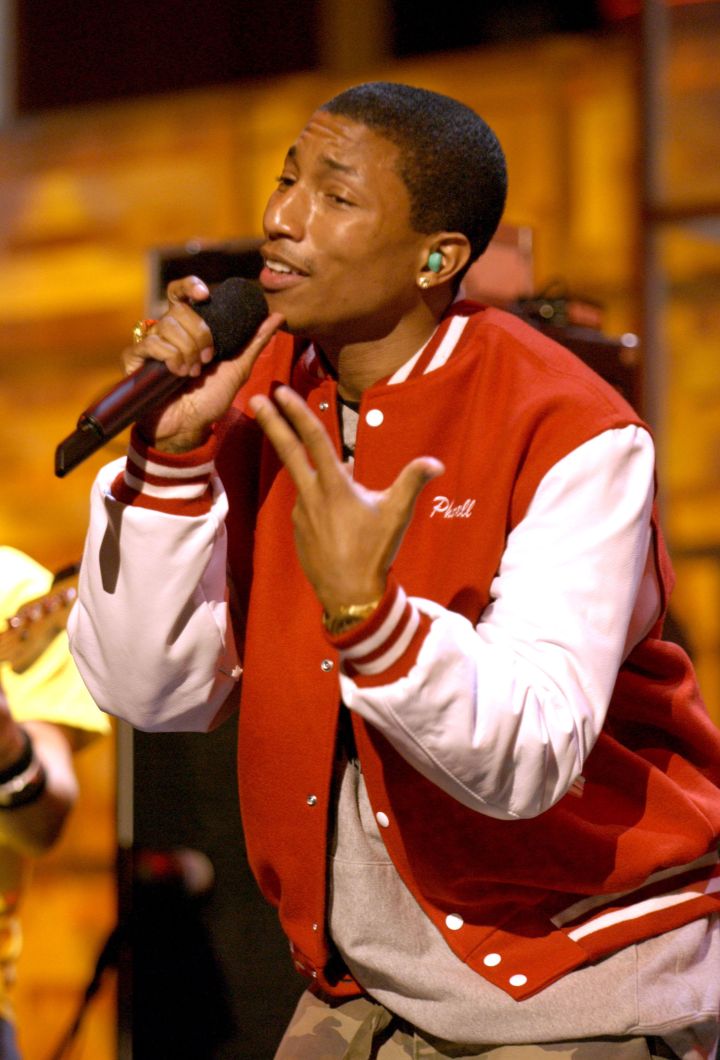 Letterman jackets would become a staple in Pharrellās clothing line.