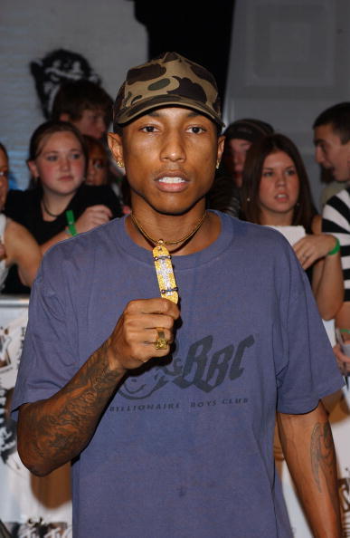 Before Lil Wayne was skateboarding, Pharrell was and reppinā it hard.