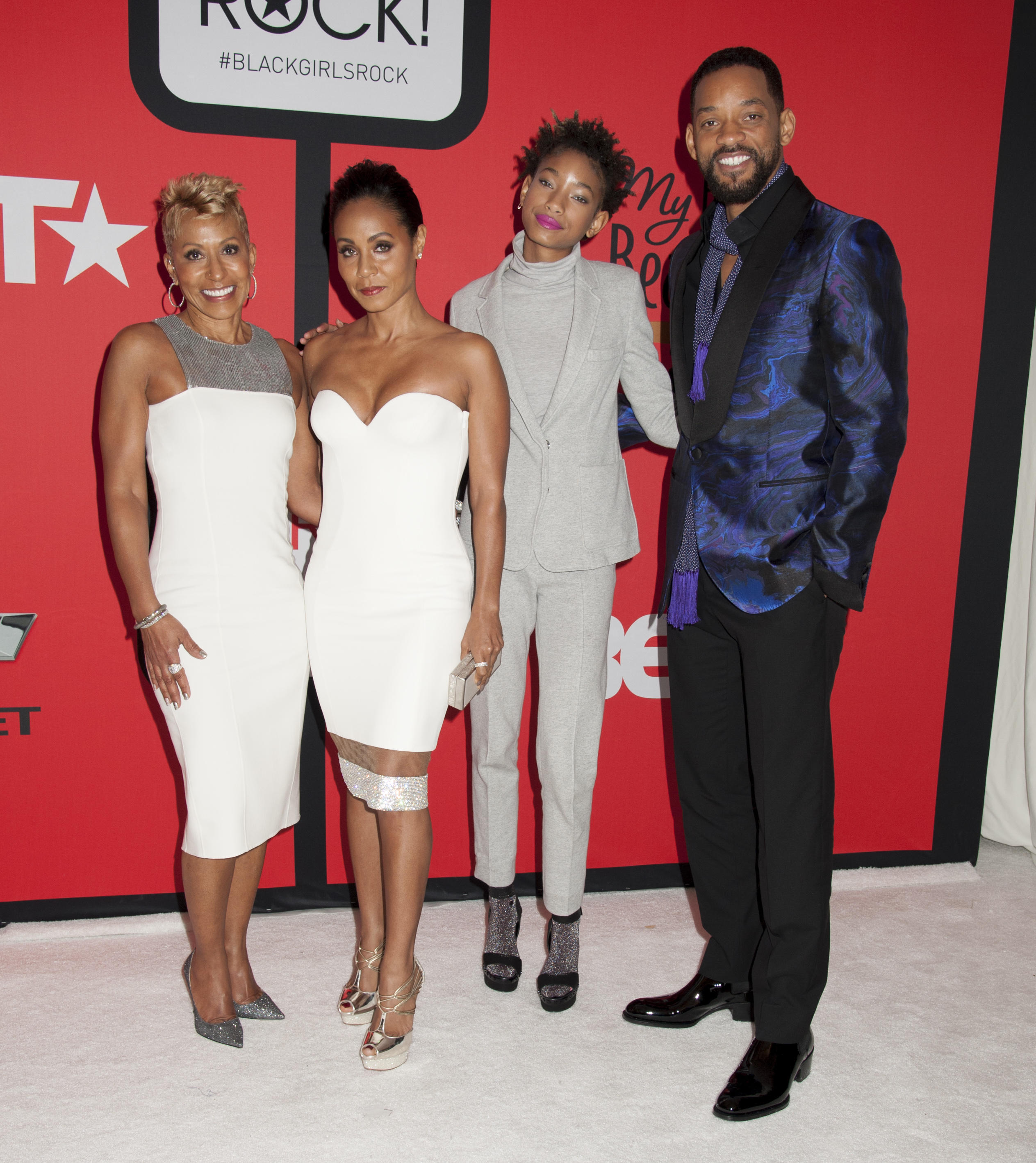 Red carpet at BET's Black Girls Rock 2015 in Newark, NJ