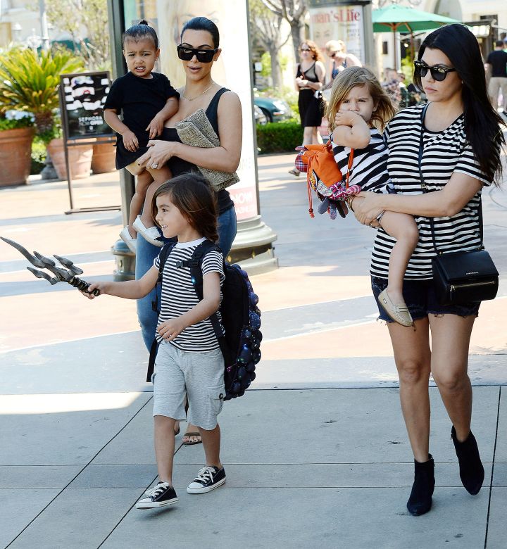 Even her backpacks are stylish.