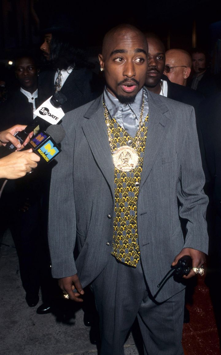Tupac’s mom, Afeni Shakur, was a Black Panther, in jail on bombing charges at the time of her pregnancy with the rapper.