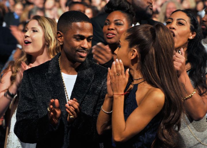 Big Sean admires his woman at “Stevie Wonder: Songs In The Key Of Life.”
